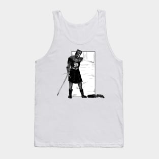 Tis But A Scratch Tank Top